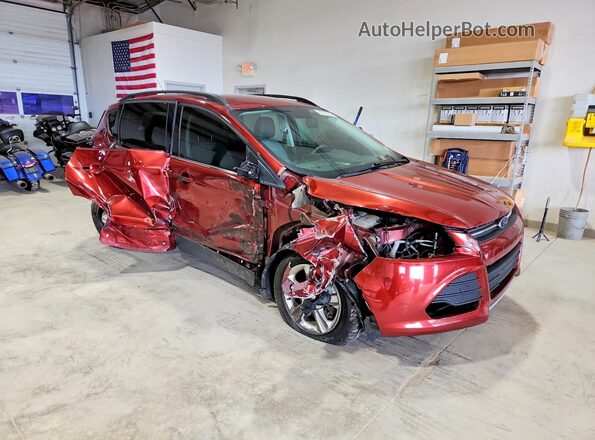 1FMCU9GX3GUA82250 2016 FORD ESCAPE Burgundy Przód prawy