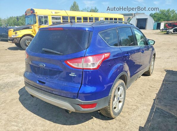1FMCU9GX3GUC02712 2016 FORD ESCAPE Blue Tył prawy