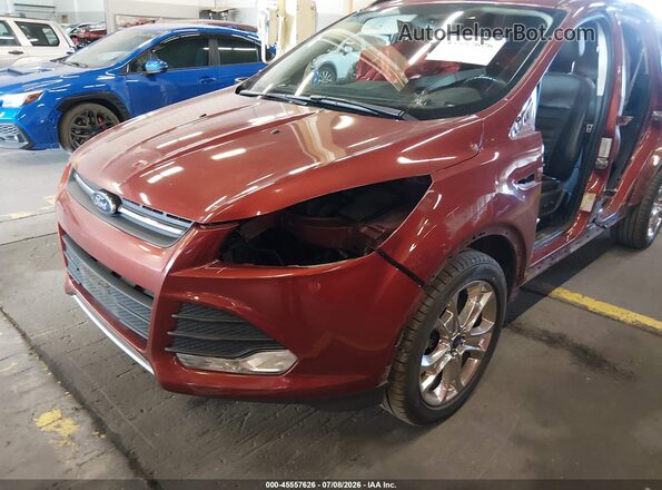 1FMCU9GX4GUB39409 2016 FORD ESCAPE Maroon Front view