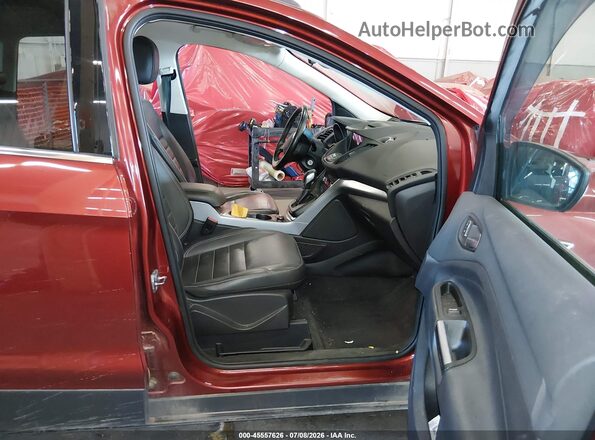 1FMCU9GX4GUB39409 2016 FORD ESCAPE Maroon Front interior view