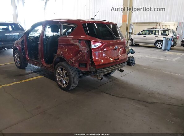 1FMCU9GX4GUB39409 2016 FORD ESCAPE Maroon Rear left