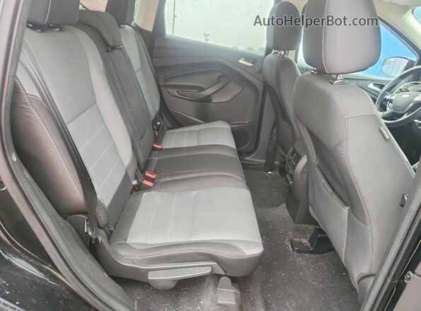 1FMCU9GX4GUB69056 2016 FORD ESCAPE Black უკანა სალონის ხედი