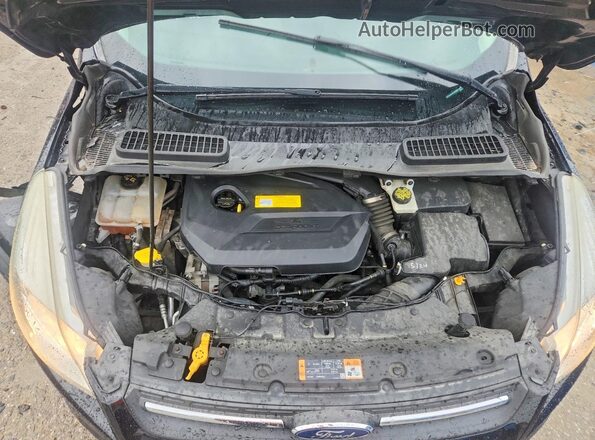 1FMCU9GX4GUB69056 2016 FORD ESCAPE Black ძრავის განყოფილების ხედი