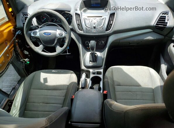 1FMCU9GX5GUC00962 2016 FORD ESCAPE Orange Dashboard view