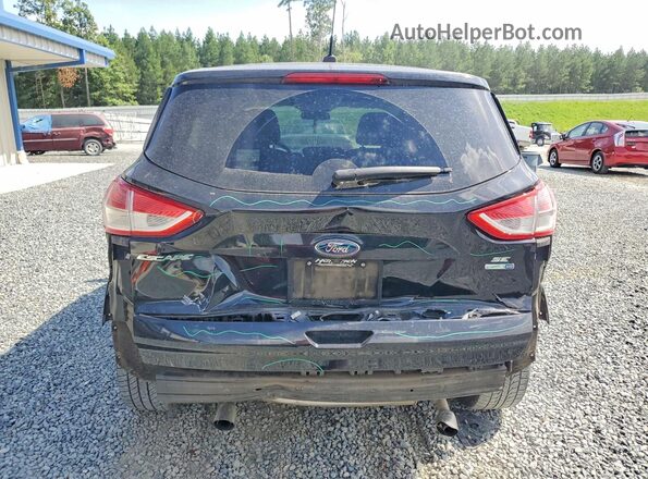 1FMCU9GX6GUB10834 2016 FORD ESCAPE Black Вид ззаду