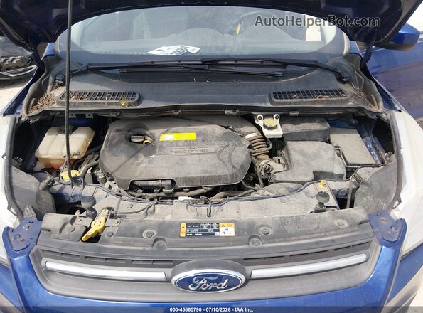 1FMCU9GX6GUB35913 2016 FORD ESCAPE Blue Widok z tyłu