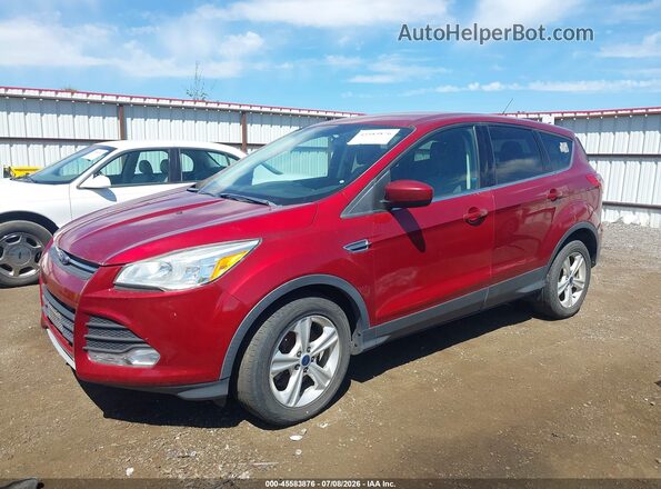 1FMCU9GX7GUB39680 2016 FORD ESCAPE Красный Передняя левая четверть