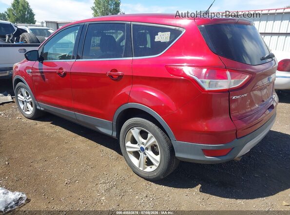 1FMCU9GX7GUB39680 2016 FORD ESCAPE Красный Задняя левая четверть