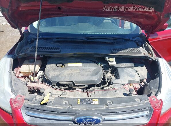 1FMCU9GX7GUB39680 2016 FORD ESCAPE Красный Вид сзади