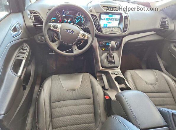 1FMCU9GX7GUB71884 2016 FORD ESCAPE Gray Vista del salpicadero