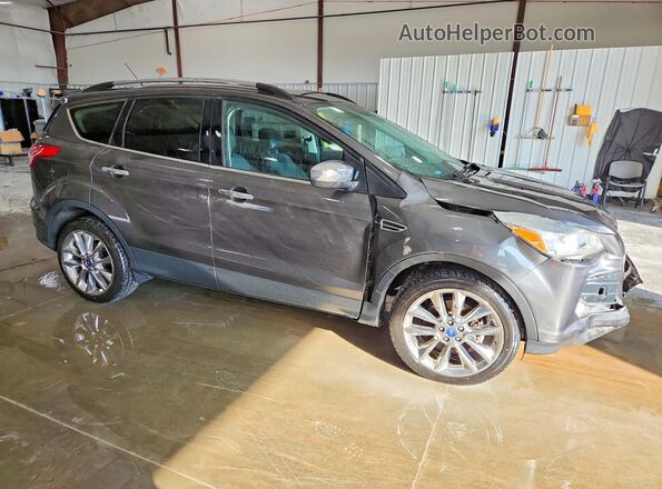 1FMCU9GX7GUB71884 2016 FORD ESCAPE Gray Delantero derecho