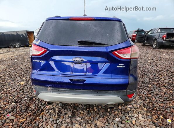 1FMCU9GX9GUB89254 2016 FORD ESCAPE Blue Вид ззаду