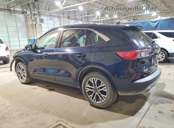 1FMCU9H60MUA86404 2021 FORD ESCAPE Синий Задняя левая четверть