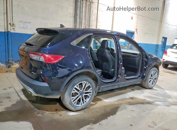 1FMCU9H60MUA86404 2021 FORD ESCAPE Синий Задняя правая четверть