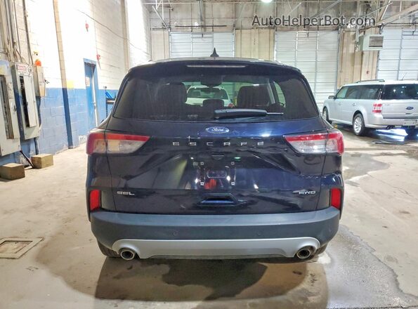 1FMCU9H60MUA86404 2021 FORD ESCAPE Синий Вид сзади