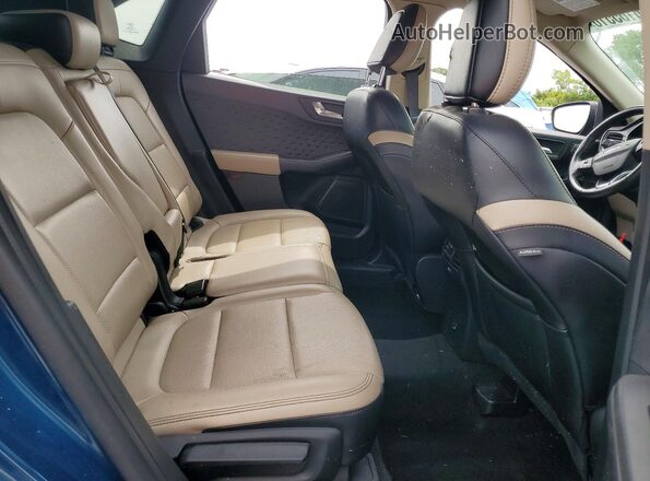 1FMCU9H61LUC78333 2020 FORD ESCAPE Blue Widok wnętrza z tyłu