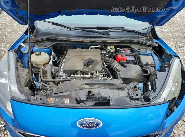 1FMCU9H62LUB09812 2020 FORD ESCAPE Blue Vista del compartimento del motor