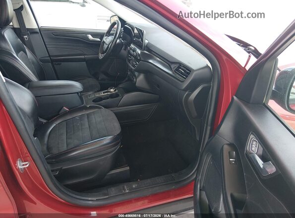 1FMCU9H90MUB11389 2021 FORD ESCAPE Red Vista interior delantera