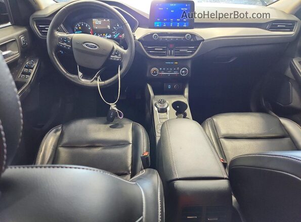 1FMCU9H92LUB68773 2020 FORD ESCAPE Черный Вид панели приборов