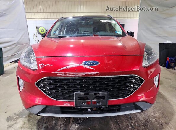 1FMCU9H96LUA89302 2020 FORD ESCAPE Red Widok z przodu