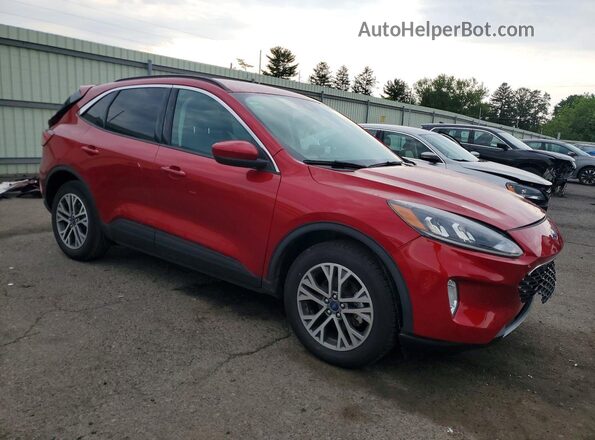 1FMCU9H96NUB43264 2022 FORD ESCAPE Red Przód prawy