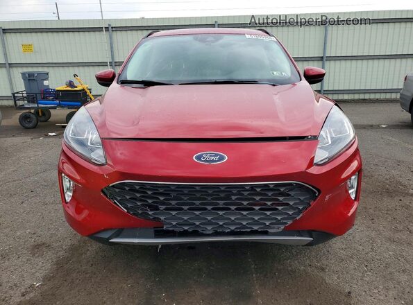 1FMCU9H96NUB43264 2022 FORD ESCAPE Red Widok z przodu