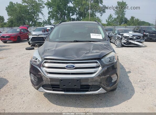 1FMCU9HD0JUB23591 2018 FORD ESCAPE Gray Instrument cluster view