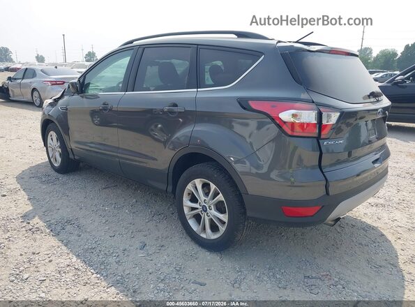 1FMCU9HD0JUB23591 2018 FORD ESCAPE Gray Rear left