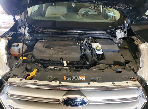 1FMCU9HD0JUC33735 2018 FORD ESCAPE Black Engine compartment view