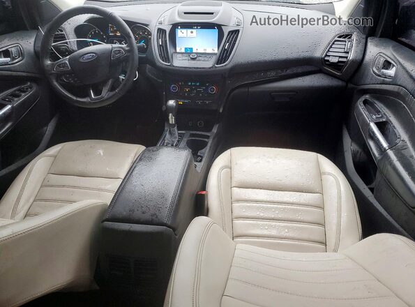 1FMCU9HD0JUC47523 2018 FORD ESCAPE White Вид панелі приладів