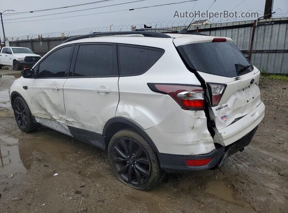 1FMCU9HD0JUC47523 2018 FORD ESCAPE White Задня ліва чверть