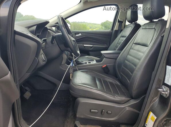 1FMCU9HD0JUC87231 2018 FORD ESCAPE Charcoal Widok wnętrza z przodu