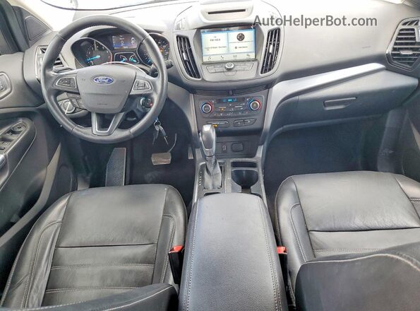 1FMCU9HD0JUC87231 2018 FORD ESCAPE Charcoal Widok deski rozdzielczej