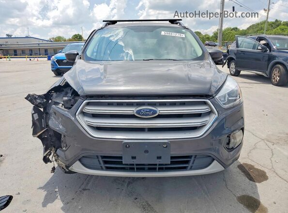 1FMCU9HD0JUC87231 2018 FORD ESCAPE Charcoal Widok z przodu