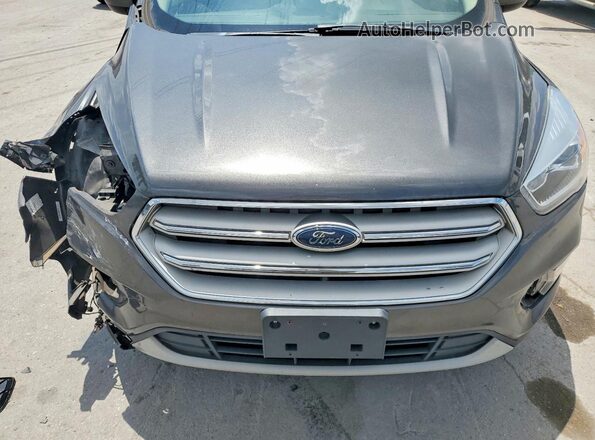 1FMCU9HD0JUC87231 2018 FORD ESCAPE Charcoal Widok komory silnika