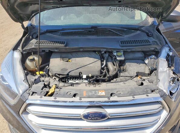 1FMCU9HD0JUD30434 2018 FORD ESCAPE Серый Вид подкапотного пространства