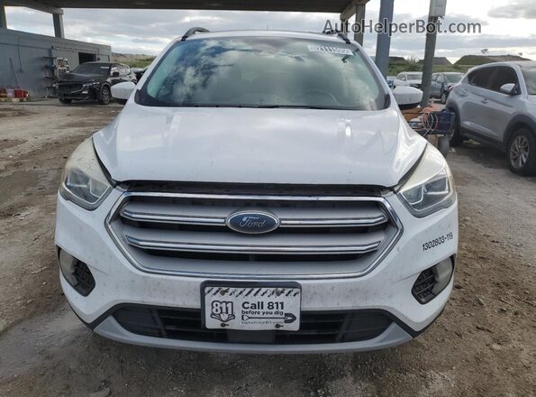 1FMCU9HD0KUB14827 2019 FORD ESCAPE White Սալոնի 360 աստիճան տեսք