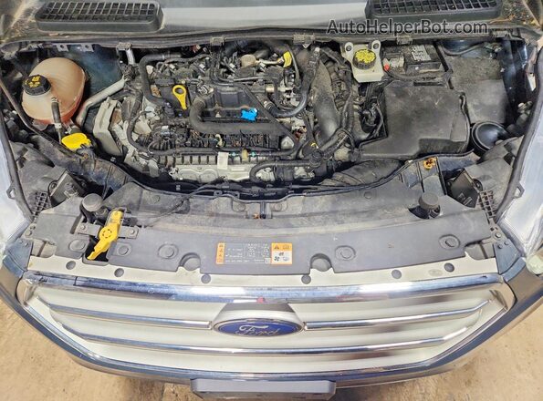 1FMCU9HD0KUB41915 2019 FORD ESCAPE Blue Շարժիչի բաժամունքի տեսք