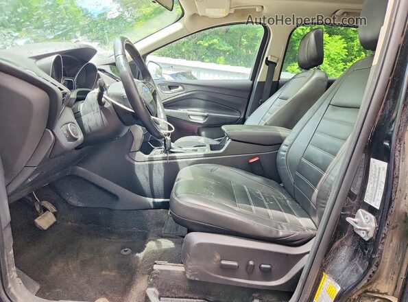 1FMCU9HD1JUD24934 2018 FORD ESCAPE Black Front interior view