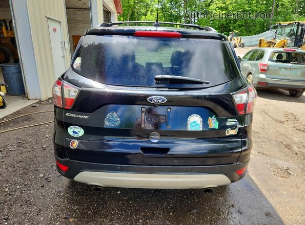 1FMCU9HD1JUD24934 2018 FORD ESCAPE Black Rear view