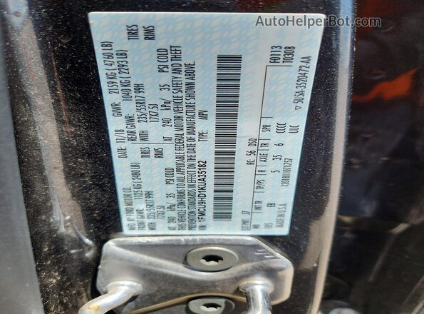 1FMCU9HD1KUA35182 2019 FORD ESCAPE Серый Вид подкапотного пространства
