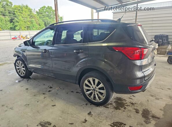 1FMCU9HD1KUB43480 2019 FORD ESCAPE Gray Задня ліва чверть
