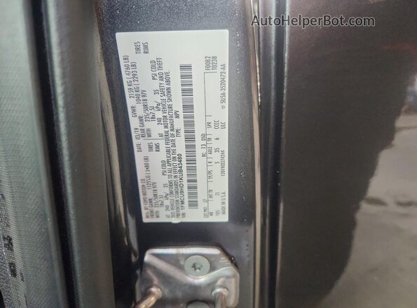 1FMCU9HD1KUB43480 2019 FORD ESCAPE Gray Вид підкапотного простору
