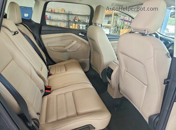 1FMCU9HD1KUB43480 2019 FORD ESCAPE Gray Вид задніх сидінь