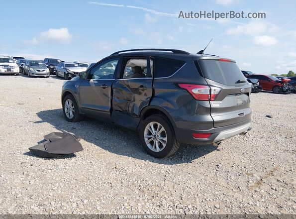 1FMCU9HD2JUB67592 2018 FORD ESCAPE Gray Tył lewy