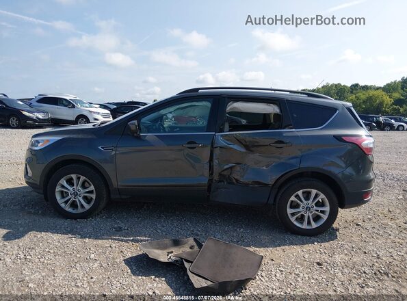 1FMCU9HD2JUB67592 2018 FORD ESCAPE Gray Widok wnętrza 360 stopni