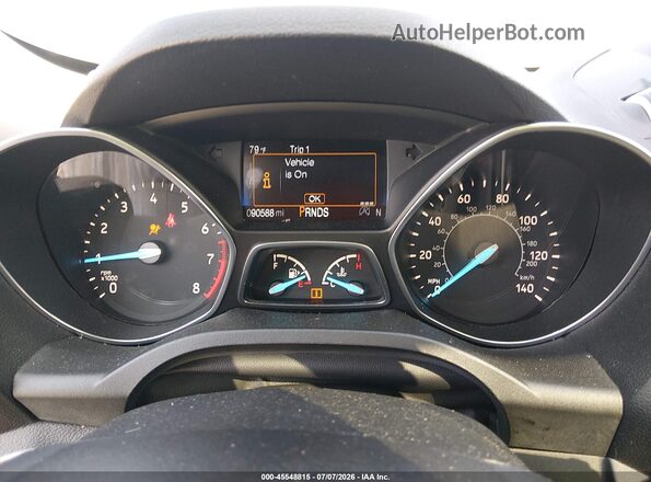 1FMCU9HD2JUB67592 2018 FORD ESCAPE Gray Widok tylnych siedzeń