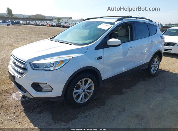 1FMCU9HD2JUB92959 2018 FORD ESCAPE White Przód lewy
