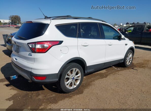 1FMCU9HD2JUB92959 2018 FORD ESCAPE White Tył prawy