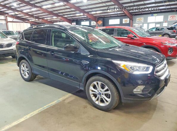 1FMCU9HD2JUB93917 2018 FORD ESCAPE Черный Передняя правая четверть